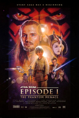 The beginning of the Star Wars prequels