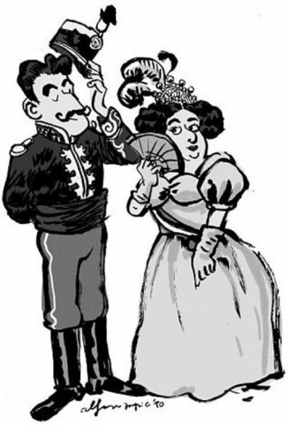 Caída de María Cistina