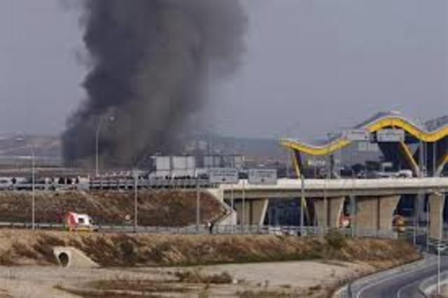 ATENTADO EN LA T4( TERMINAL 4) BARAJAS ,MADRID