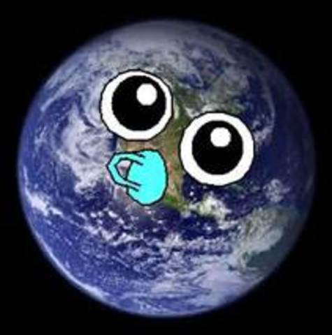 The Earth Was Created