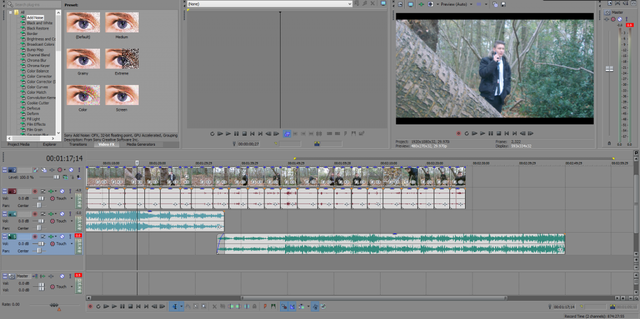 Using Sony Vegas