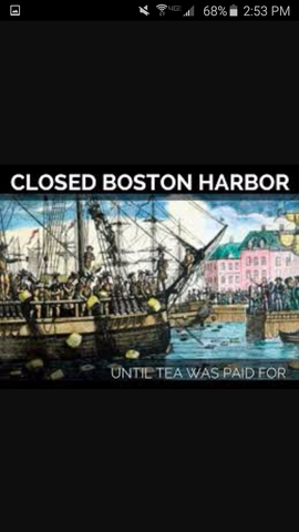 Boston tea party