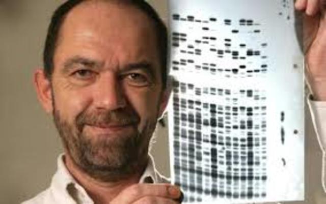 Alec Jeffreys devises a genetic fingerprinting method