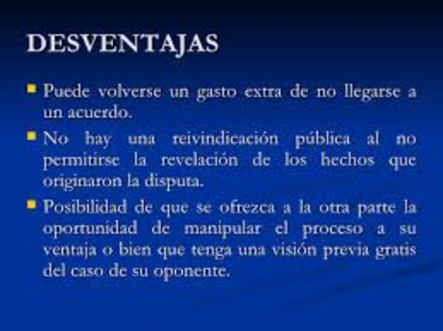 DESVENTAJAS DE LOS MASC