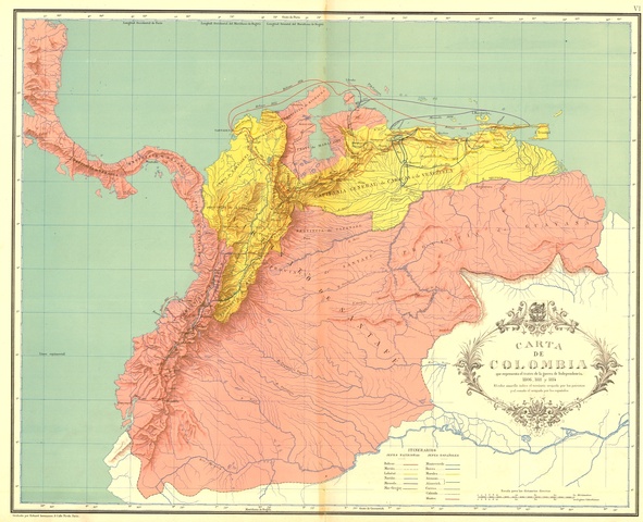 Restabliment del poder espanyol a Veneçuela i Nova Granada. (Espanya)
