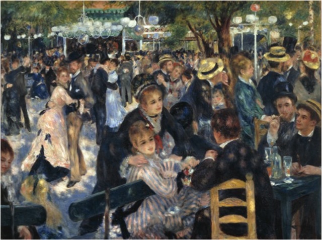 "Tantsupidu Mouline de la Galette’is" A.Renoir