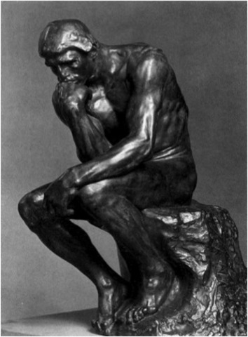 "Mõtleja" A.Rodin