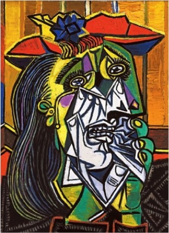 "Nuttev naine" P.Picasso