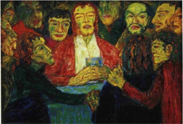 "Pühaõhtu söömaaeg" E.Nolde