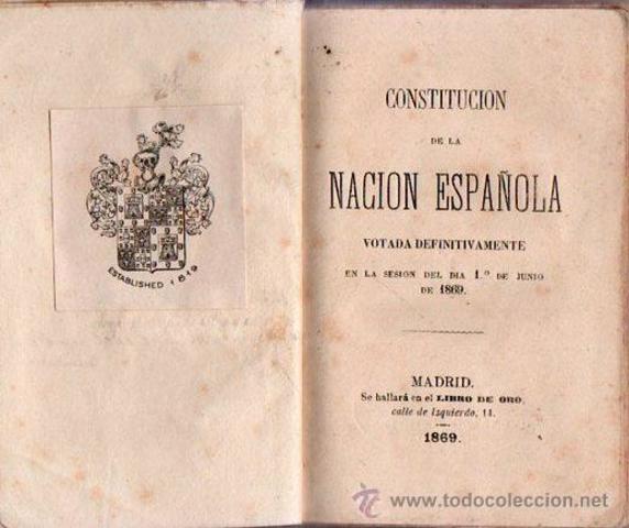 Constitució de 1869