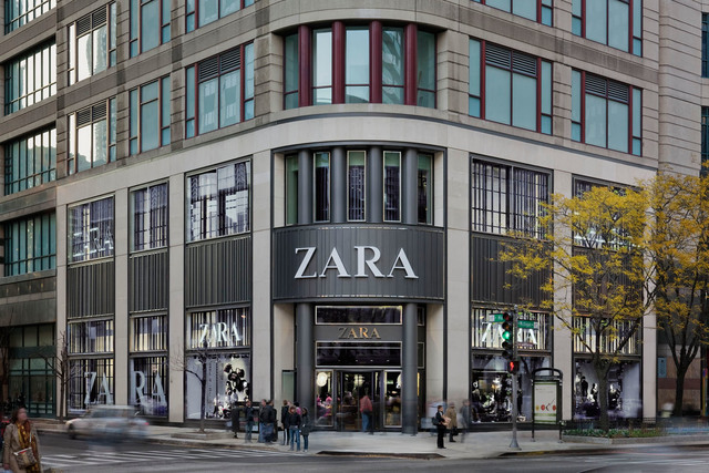 first store: Zara