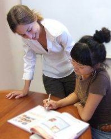 I started going to private english lessons