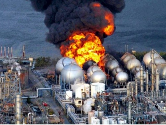 Meltdown at the Fukushima nuclear facilities