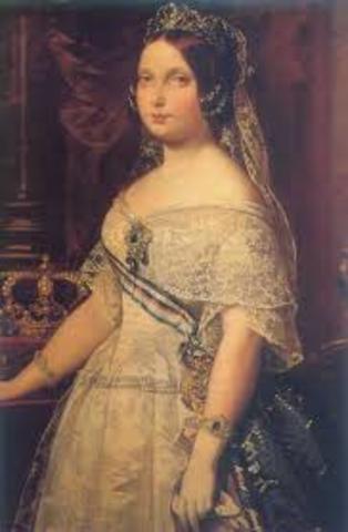 Mayoría de edad de Isabel II