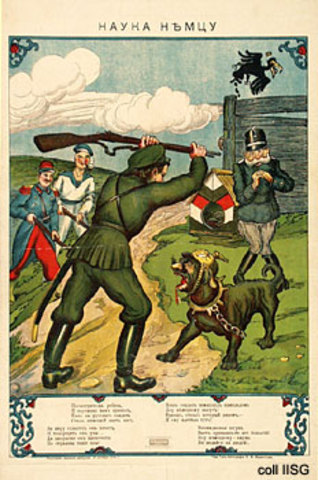 Russia Declares War on Japan