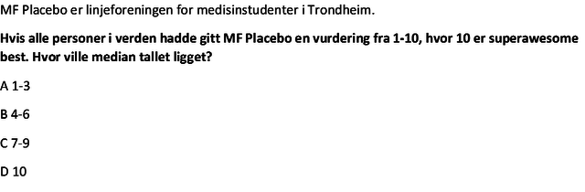 MCQ skal redde verdens leger og eksamen!