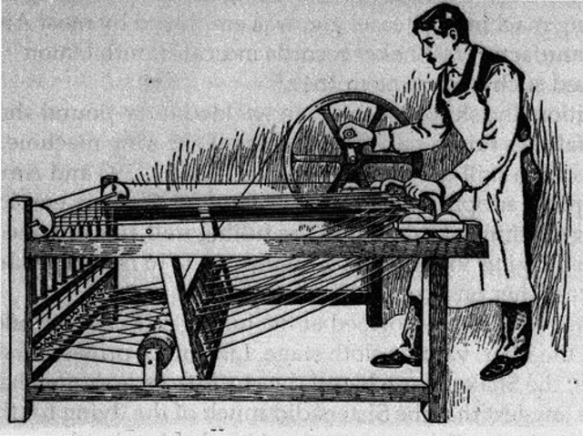 Spinning-jeny = 36 hiladoras.