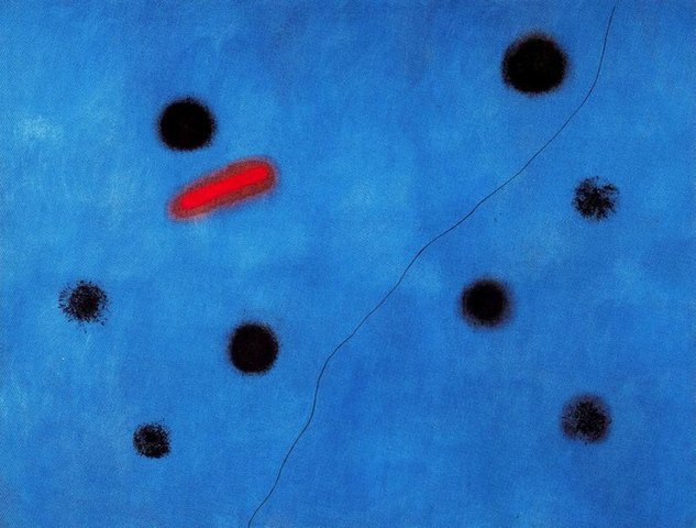 Joan Miro - "Sinine"