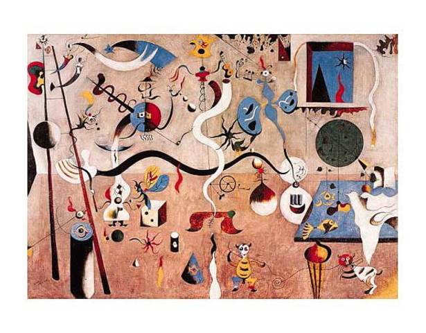 Joan Miro - Arlekiini Karneval