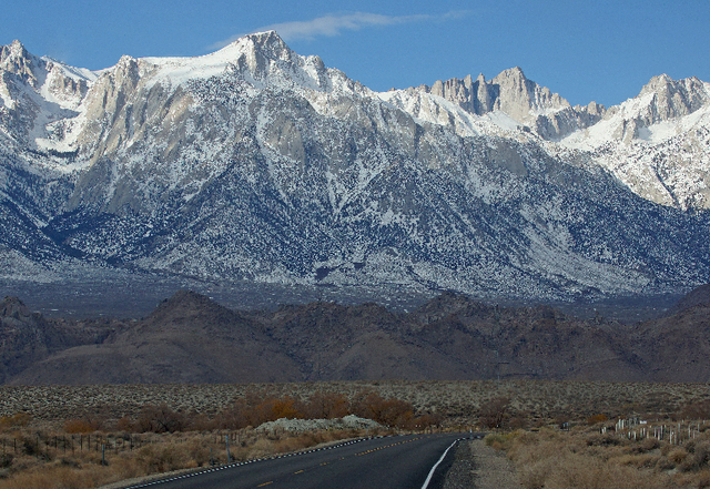 McCoy's first time in the eastern Sierras.