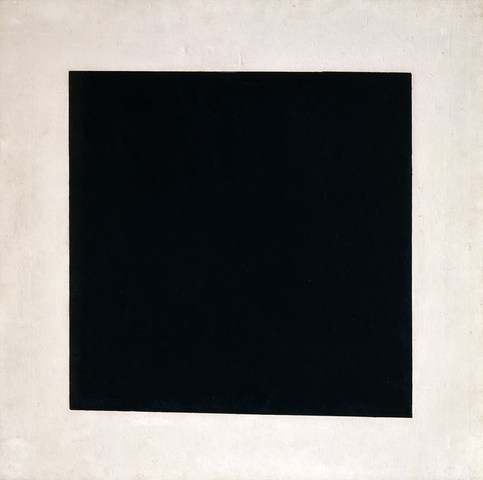 Kazmir Malevitš - "Must ruut valgel taustal"