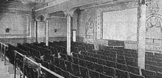 First movie theater