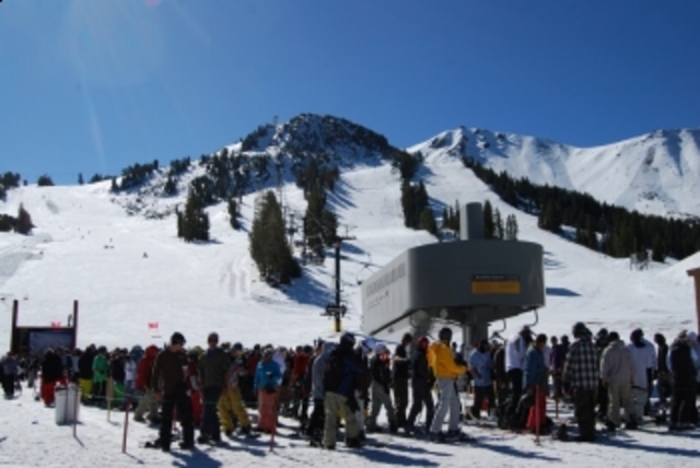 Thanksgiving on Mammoth Mountain.