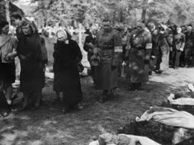 Jew Killings Quicken and Forced Death Marches