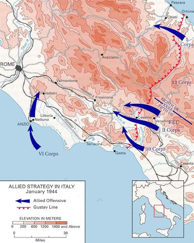 The Gustav Line Breaks