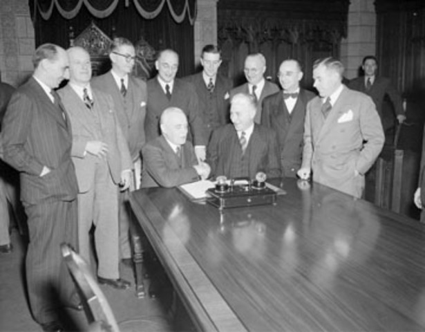 Newfoundland and Labrador join Confederation (Provincial Notes)