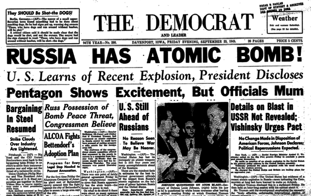 Soviet Atomic Threat