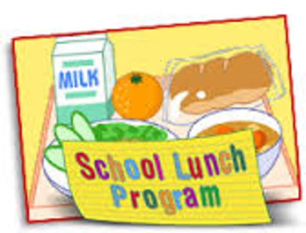 the growth of the school lunch program