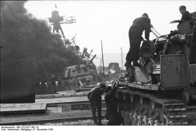 Scuttling of the French fleet in Toulon