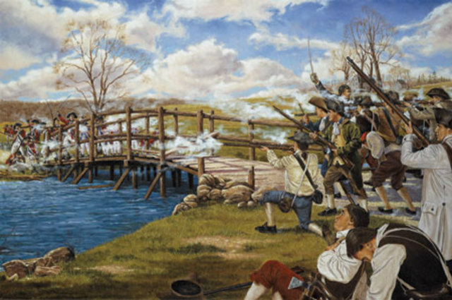 The Minutemen Battled in Boston