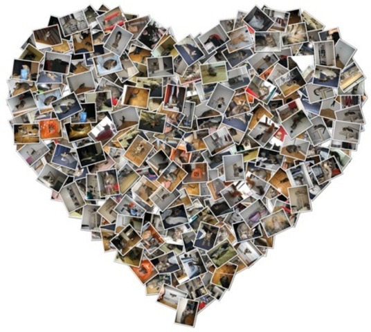 Lesson 4 is a continuation of collages