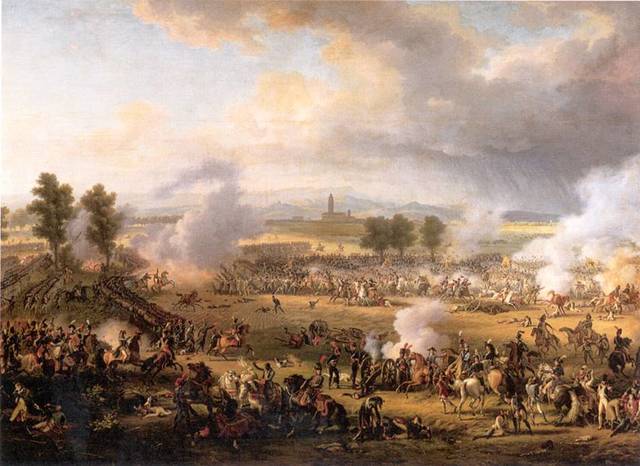 France beats Austria at the Battle of Marengo