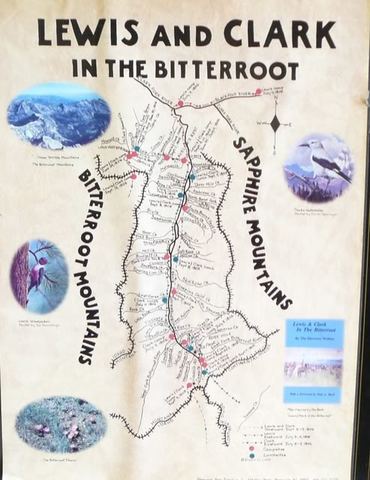 Crossing of Bitterroot Mountains