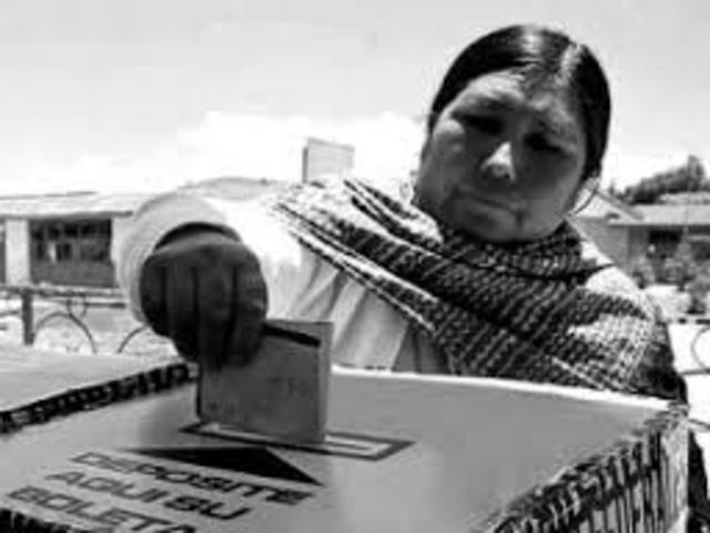 Derecho al voto para la mujer en México