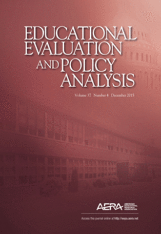 Educational Evaluation and Policy Analysis.