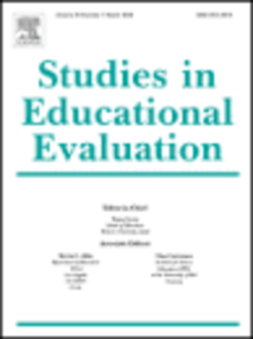 Studies in Evaluation.