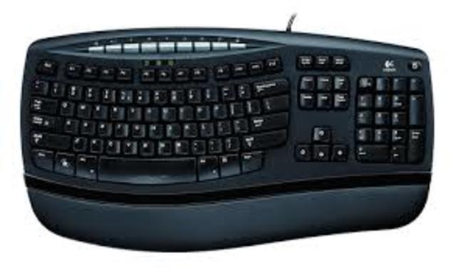 Teclado ergonómico