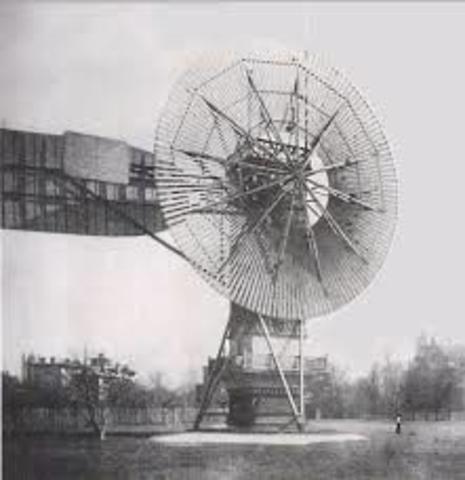 The first windmill for electricity production