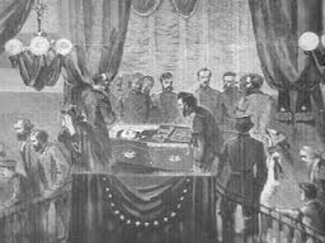 Burial of Lincoln