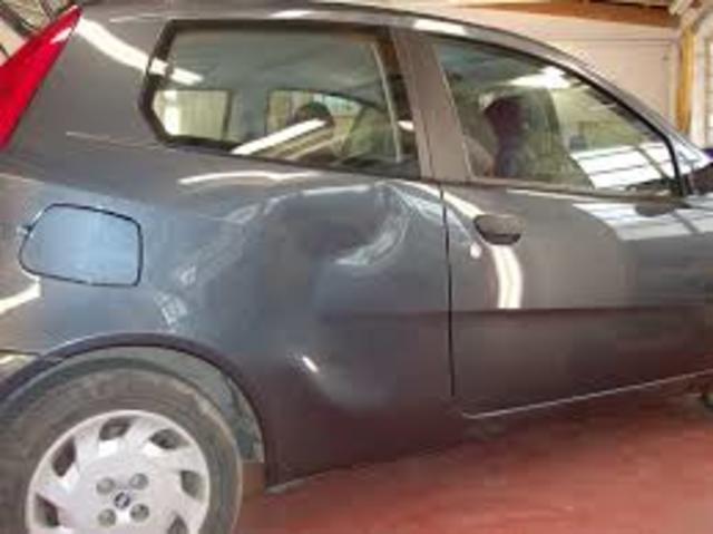 I back into car- Auto insurance (bodily and property damage liability)