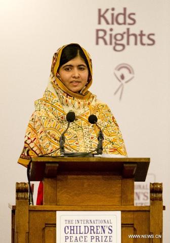 Nominated for the International Children's Peace Prize at age 13