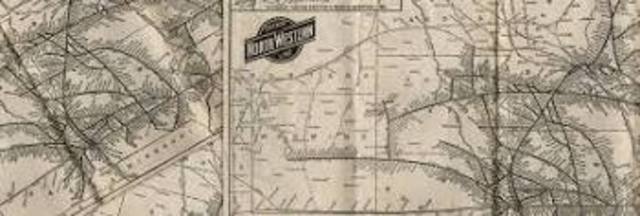 the first railroad to cross a state