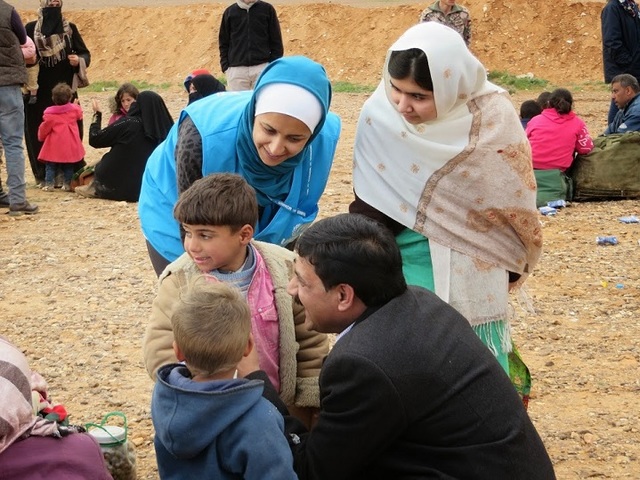 Helped the Syrian refugees