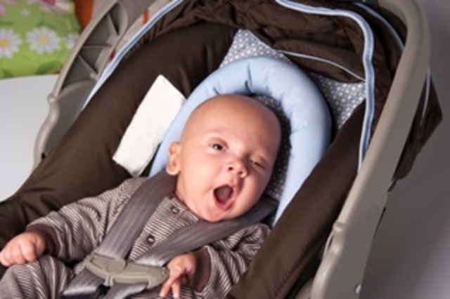 prefers to sit up with support