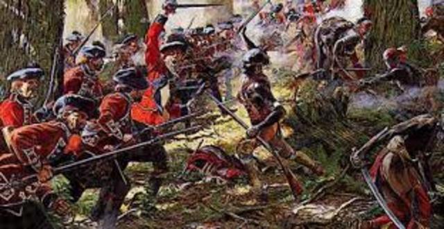 British are losing battles in both of the colonies and they decide  to send  huge attack to attack the French