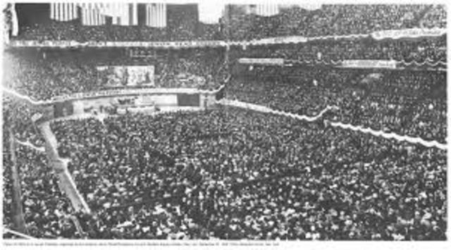 Mass Rally Madison Square